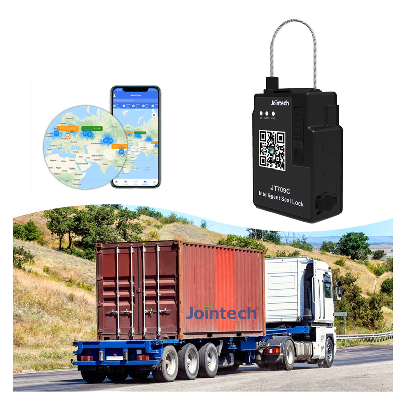 Smart Logistics GPS Padlock Tracker Remote Control Security Guard Tracking Device