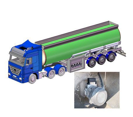 Jointech Jt802 Intelligent Remote Control Fuel Oil Tank Valve Lock With Oil Theft Prevention Function