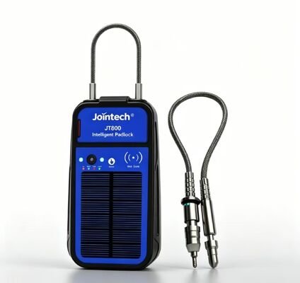 Jointech JT800 AI GPS Smart Padlock | Solar Waterproof Cargo Tracking Lock