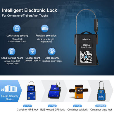 Navigation GPS Container Seal Tracking Live Time Tracking Tamper Alarm One Time Use