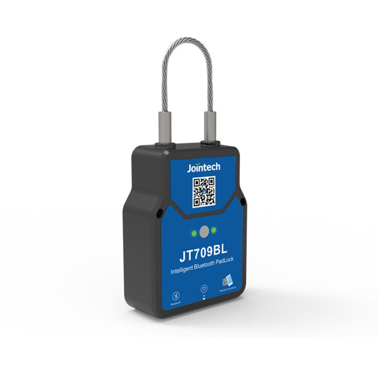 Rechargeable Smart Bluetooth Padlock , JT709A GPS Location Lock