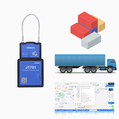 Định vị GPS chính xác cao Khóa khóa An ninh và theo dõi hàng hóa thời gian thực